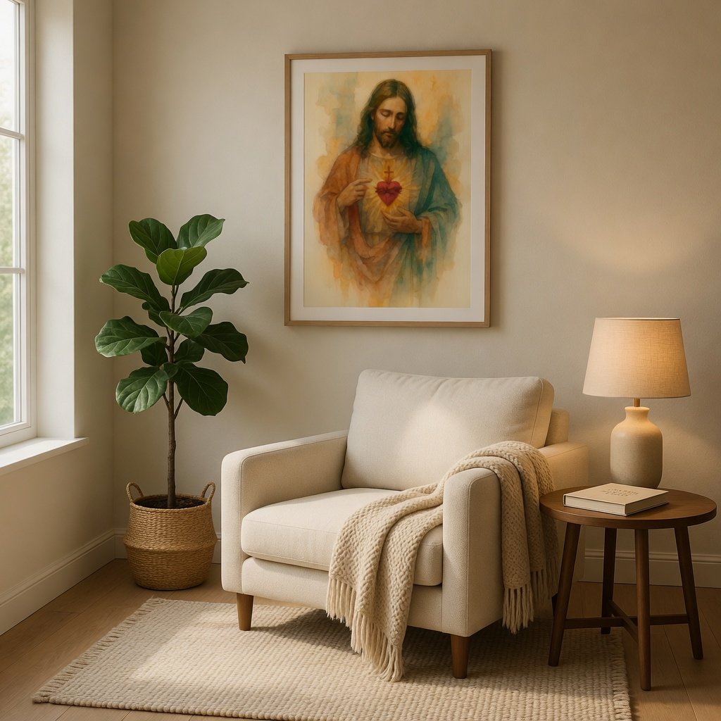 The Sacred Heart of Jesus II - Canvas