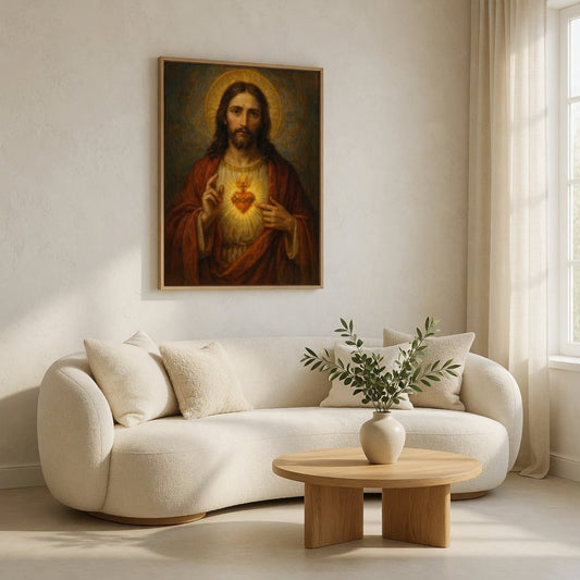 The Sacred Heart of Jesus I - Canvas