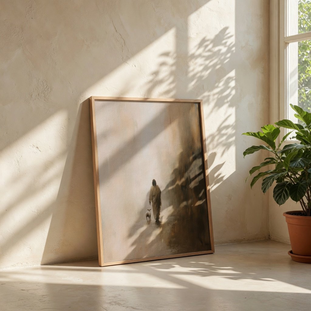 Parable of The Lost Sheep IV - Canvas