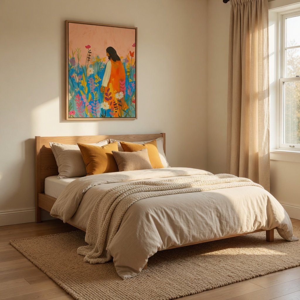 Jesus in The Garden - Canvas