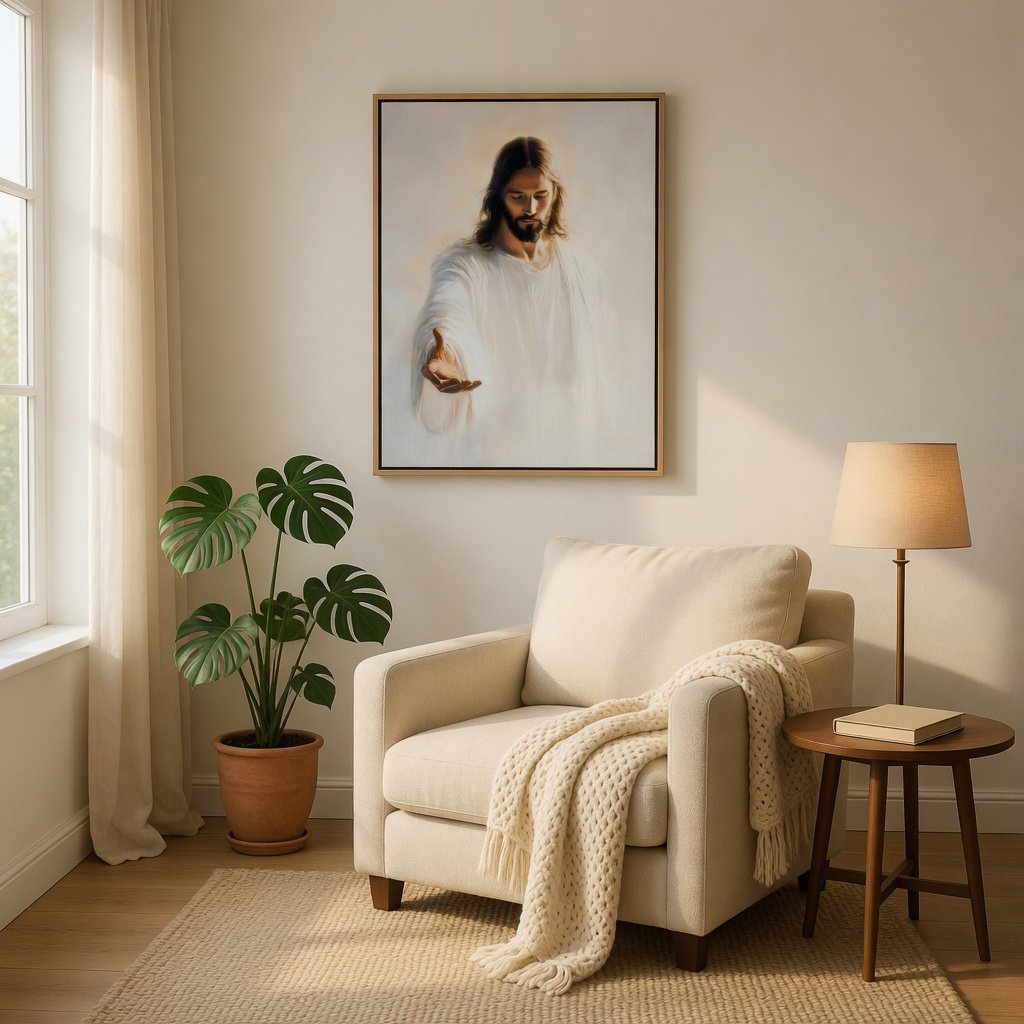 The Hand of Christ II - Canvas