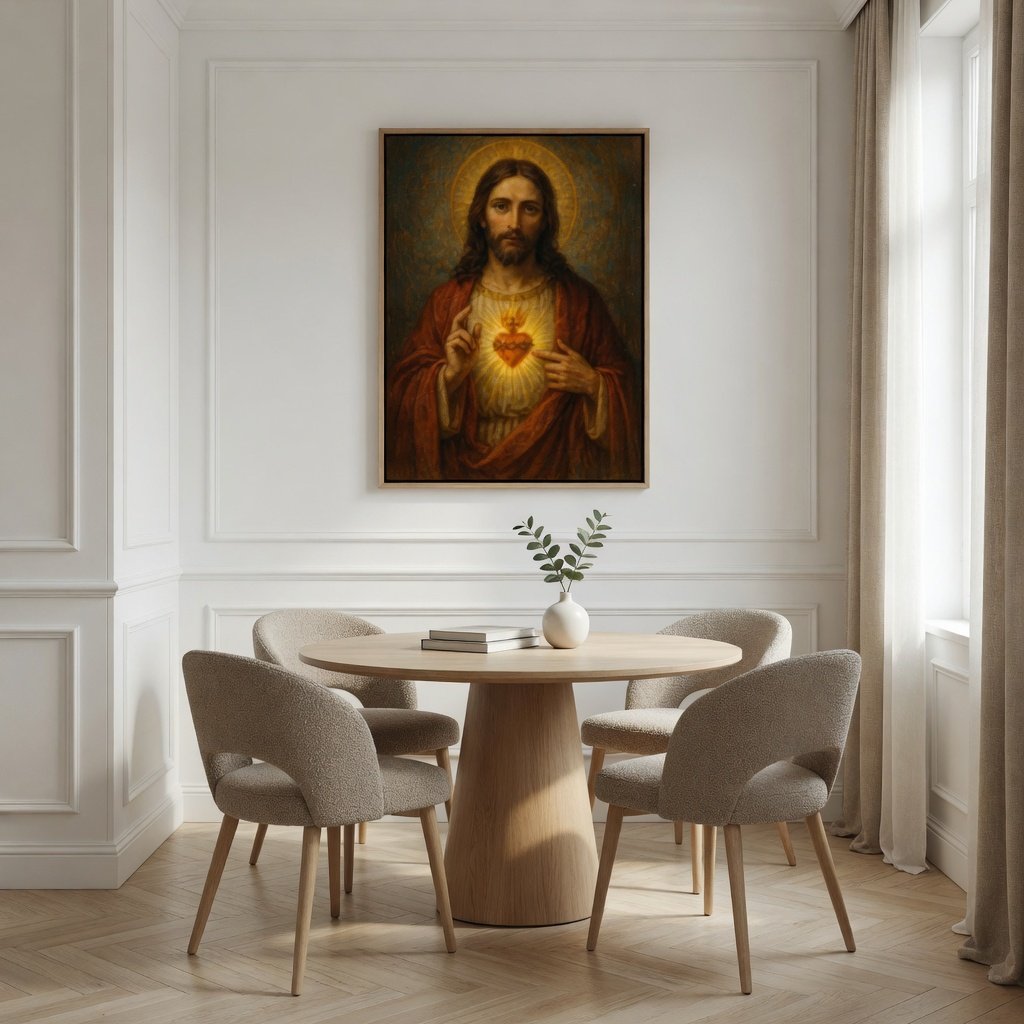 The Sacred Heart of Jesus I - Canvas