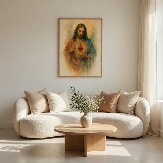 The Sacred Heart of Jesus II - Canvas