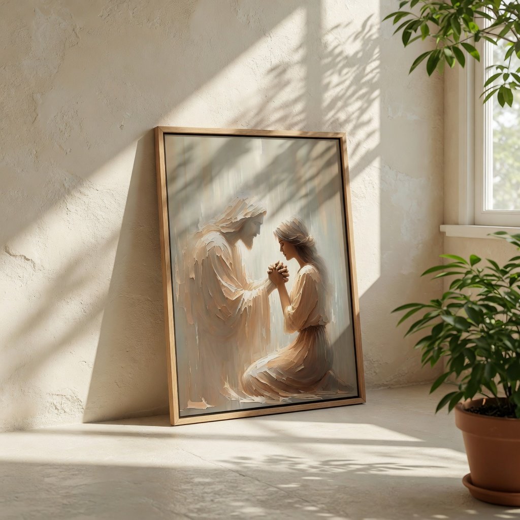 Held by Christ - Canvas