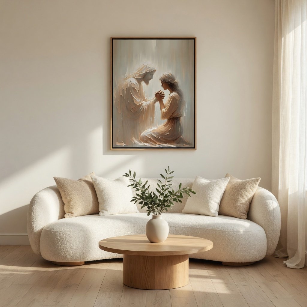 Held by Christ - Canvas