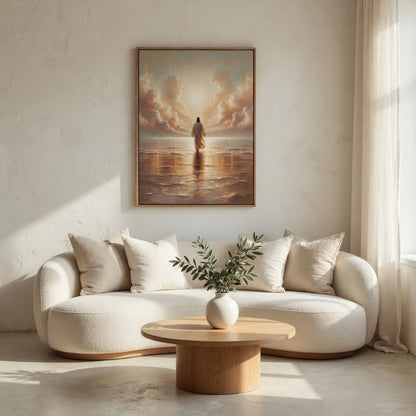 Jesus Walking on Water V - Canvas