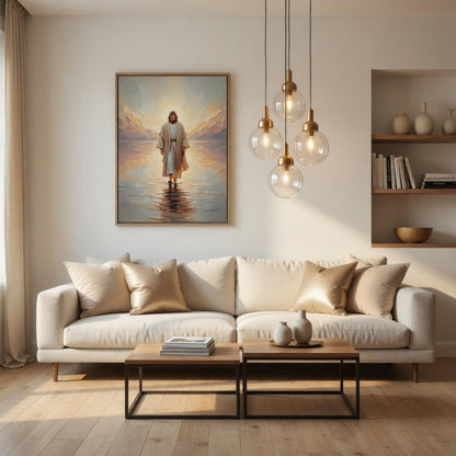 Jesus Walking on Water III - Canvas