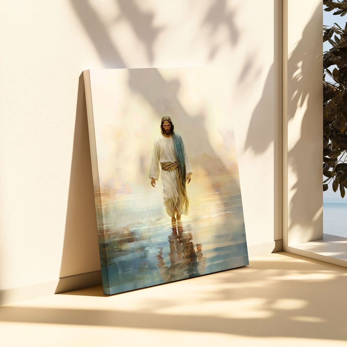 Jesus Walking on Water II - Canvas