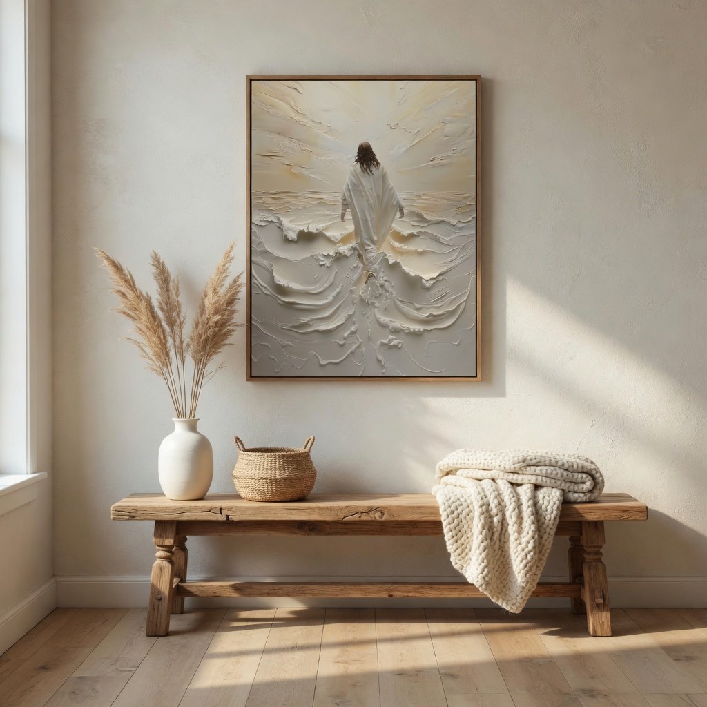 Jesus Walking on Water I - Canvas