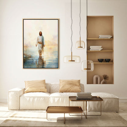 Jesus Walking on Water II - Canvas