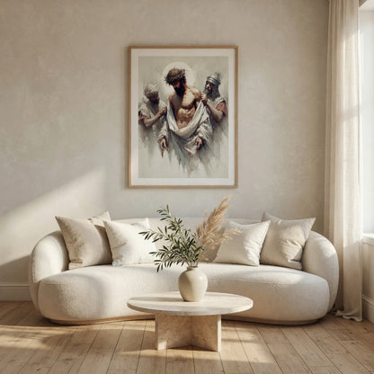 Jesus Stripped of His Garments - Canvas