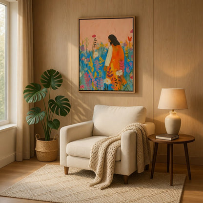 Jesus in The Garden - Canvas