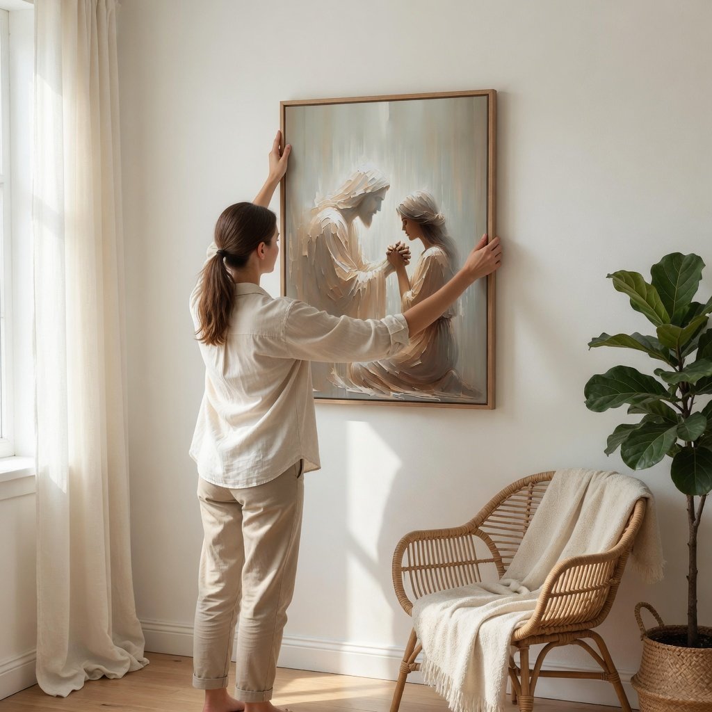 Held by Christ - Canvas