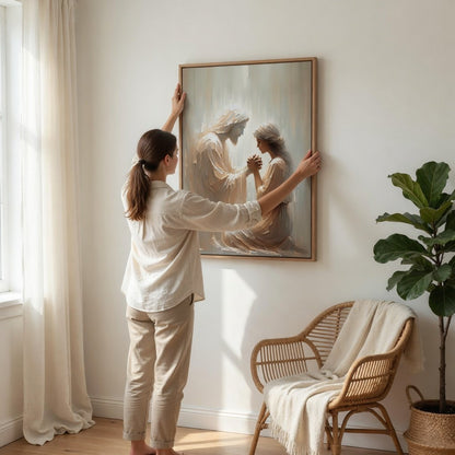 Held by Christ - Canvas