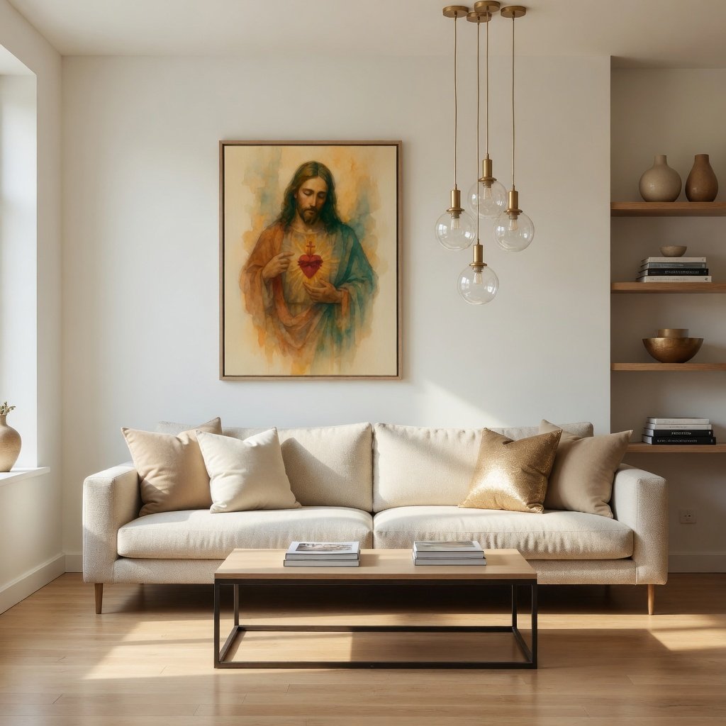 The Sacred Heart of Jesus II - Canvas