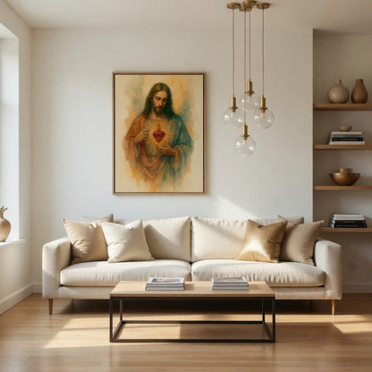 The Sacred Heart of Jesus II - Canvas