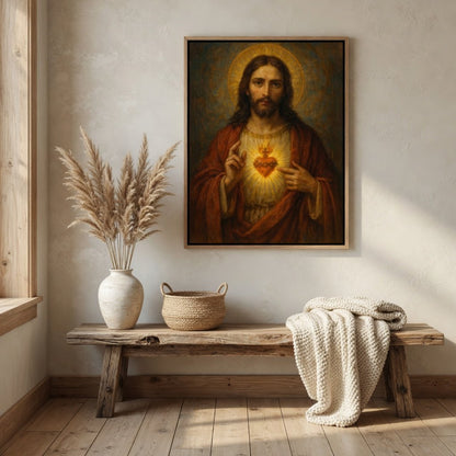 The Sacred Heart of Jesus I - Canvas
