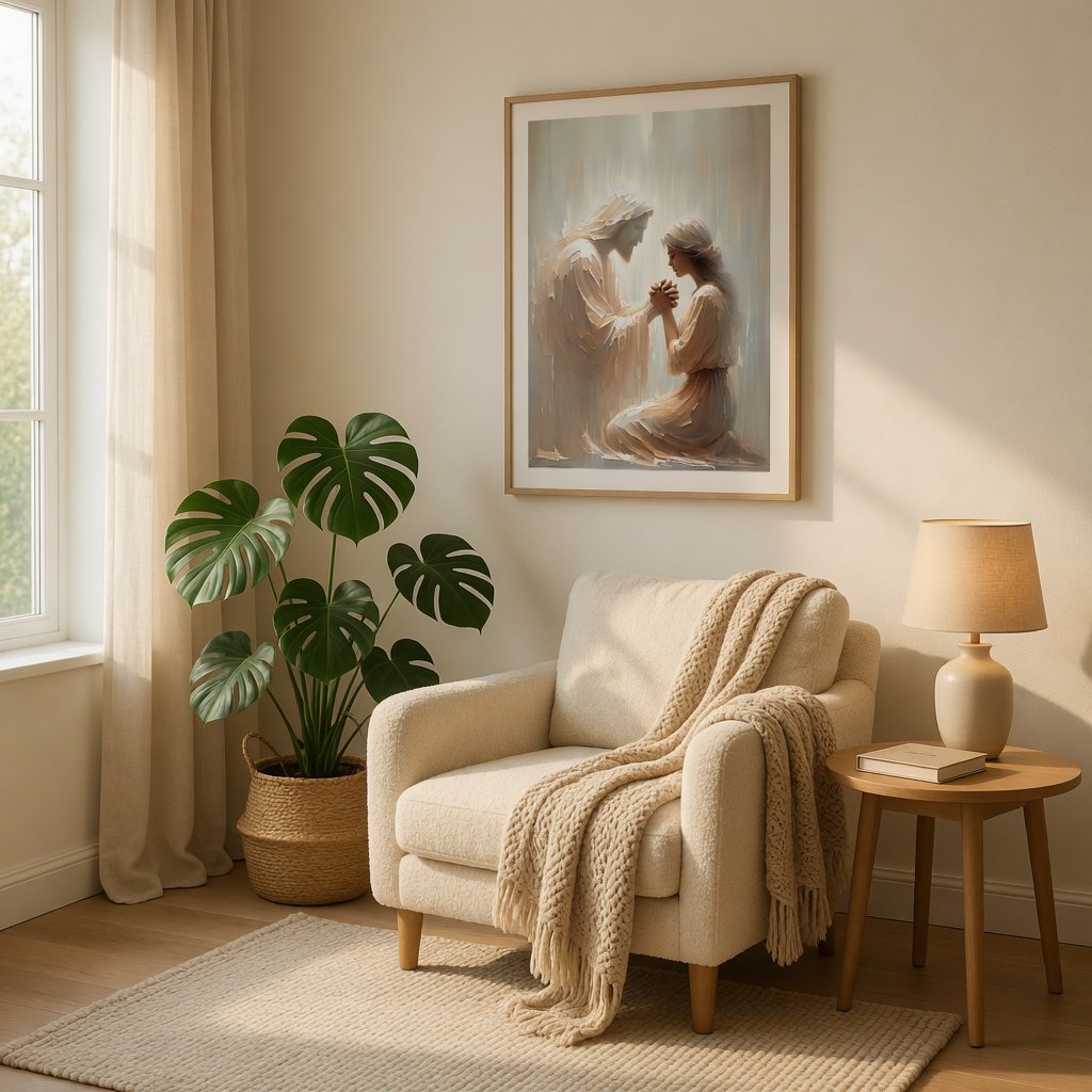 Held by Christ - Canvas