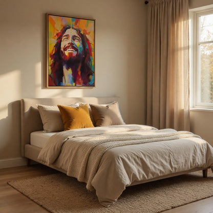Smiling Jesus - Canvas