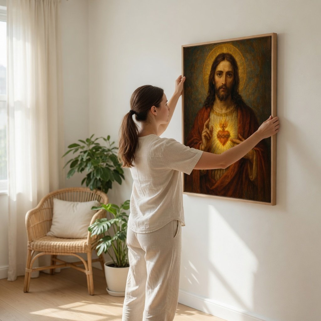 The Sacred Heart of Jesus I - Canvas