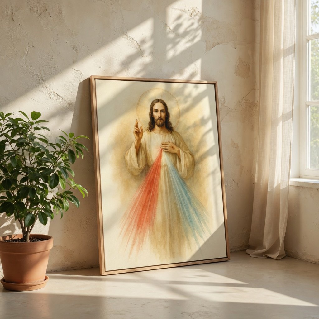 Divine Mercy of Christ - Canvas