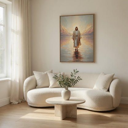Jesus Walking on Water III - Canvas