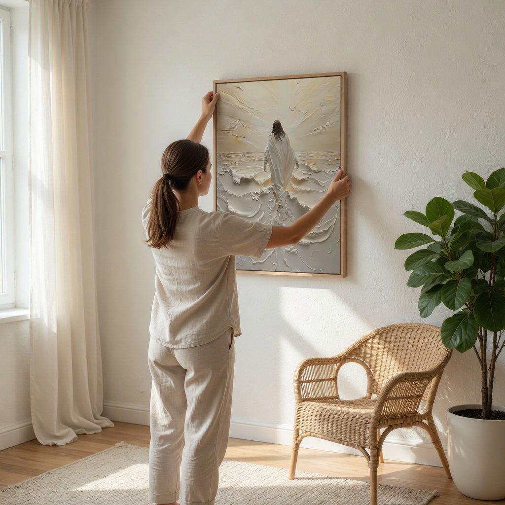 Jesus Walking on Water I - Canvas