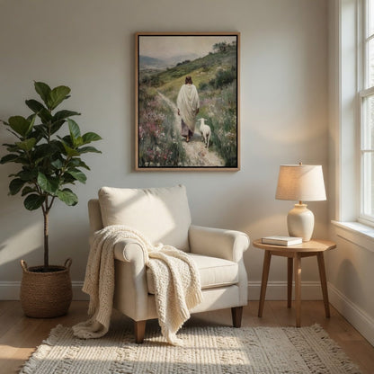 Parable of The Lost Sheep VI - Canvas