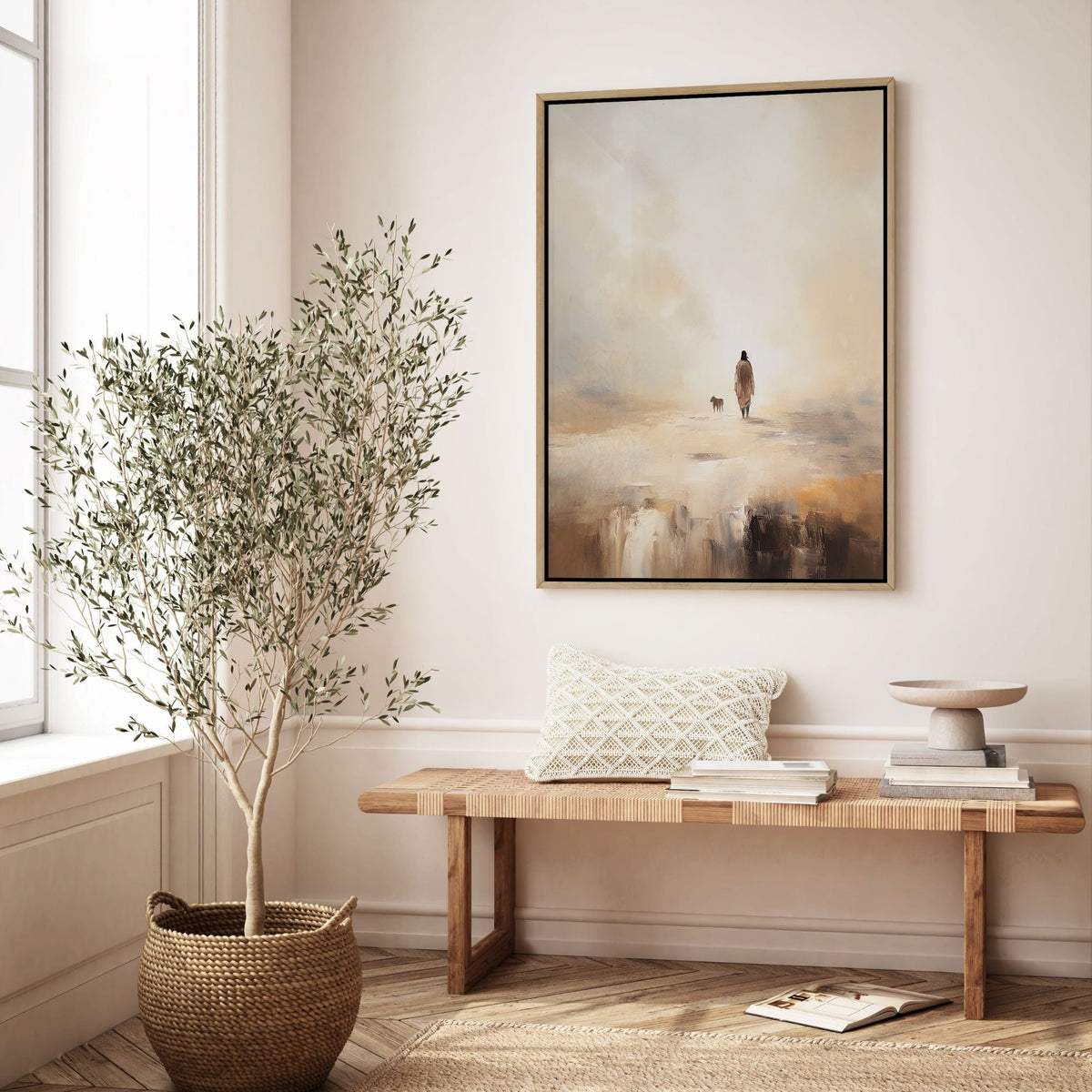 Parable of The Lost Sheep - Canvas