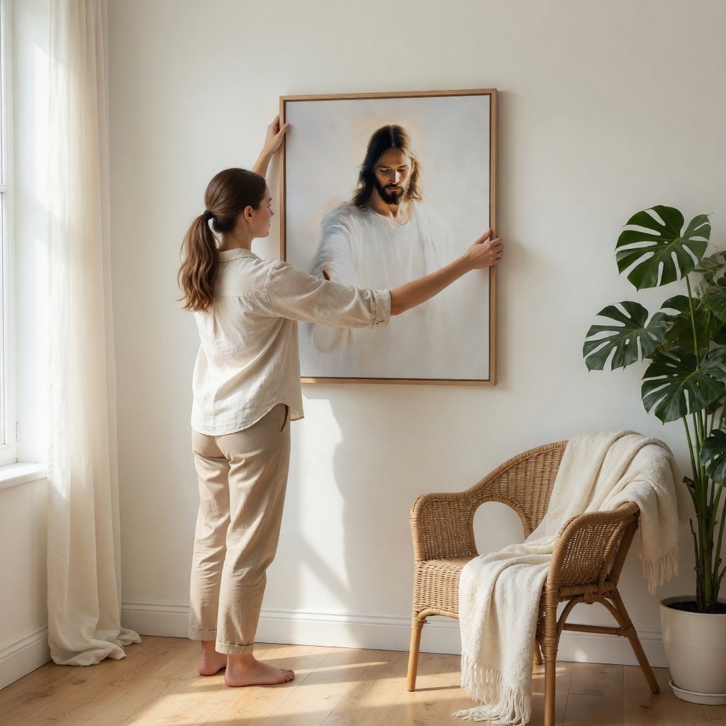 The Hand of Christ II - Canvas