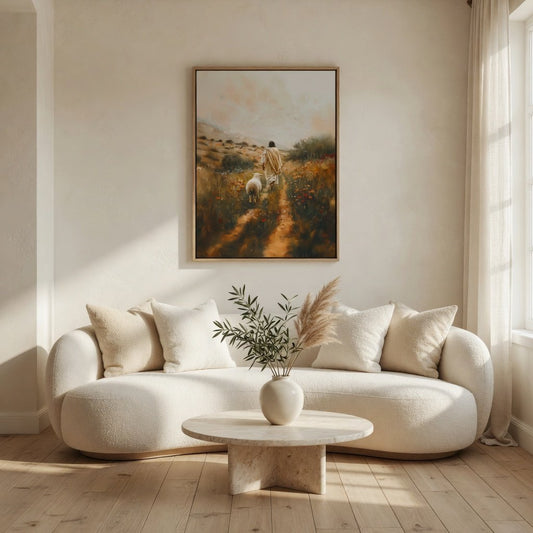 Parable of The Lost Sheep II - Canvas