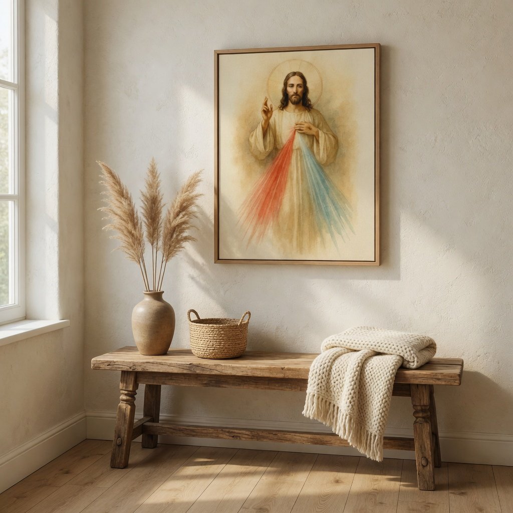 Divine Mercy of Christ - Canvas