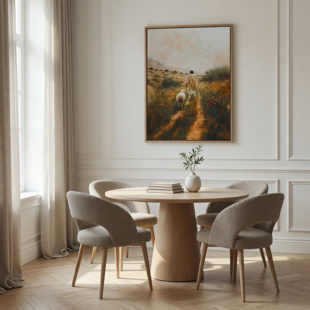 Parable of The Lost Sheep II - Canvas