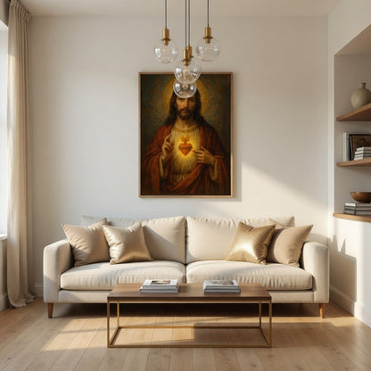 The Sacred Heart of Jesus I - Canvas