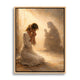 Jesus Prays With You - Canvas