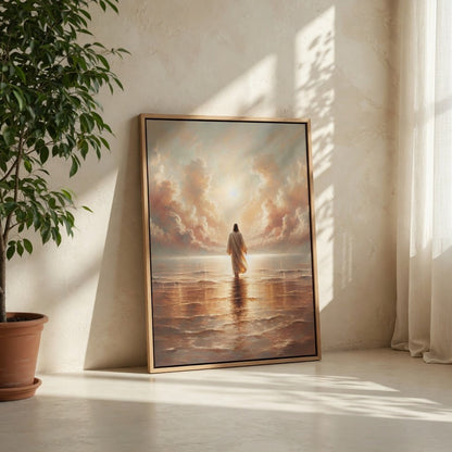 Jesus Walking on Water V - Canvas