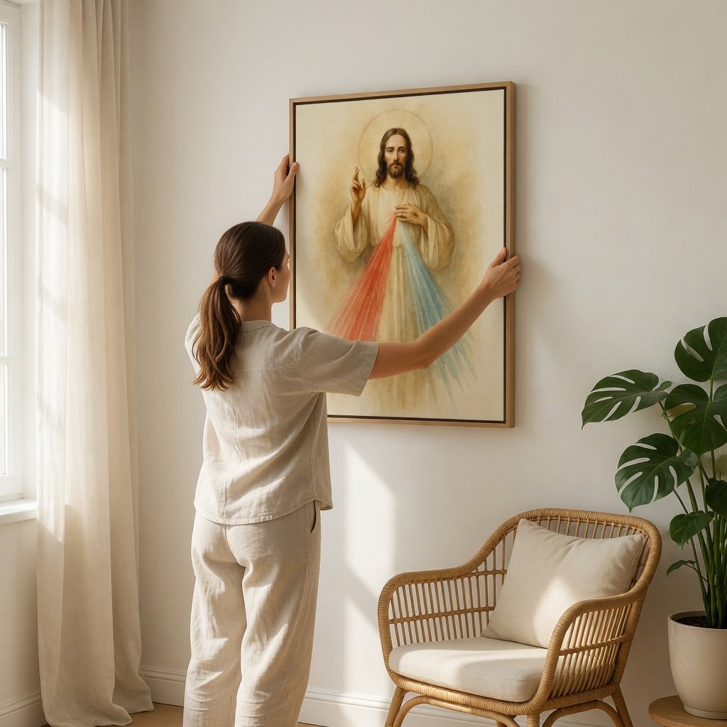 Divine Mercy of Christ - Canvas