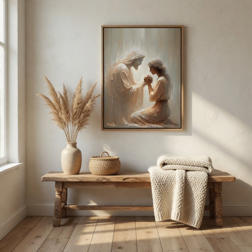 Held by Christ - Canvas