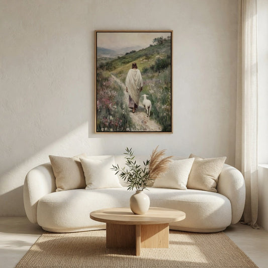 Parable of The Lost Sheep VI - Canvas