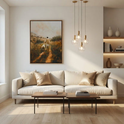 Parable of The Lost Sheep II - Canvas