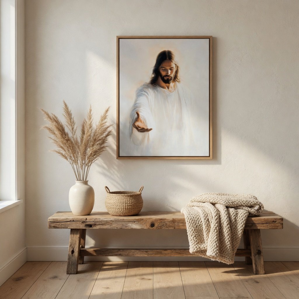 The Hand of Christ II - Canvas