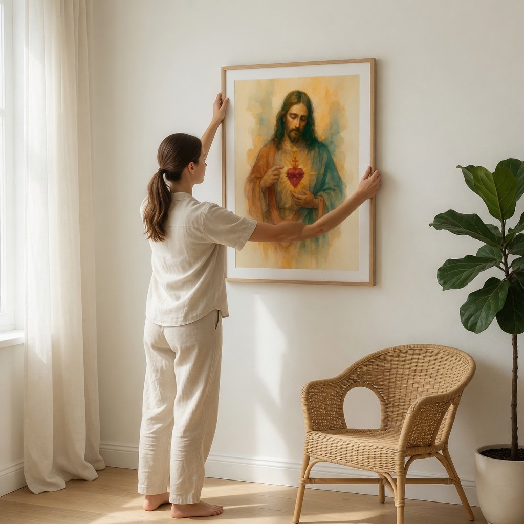 The Sacred Heart of Jesus II - Canvas